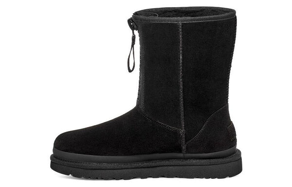 Кроссовки классические короткие на молнии с логотипом Ugg, черный — фото 2