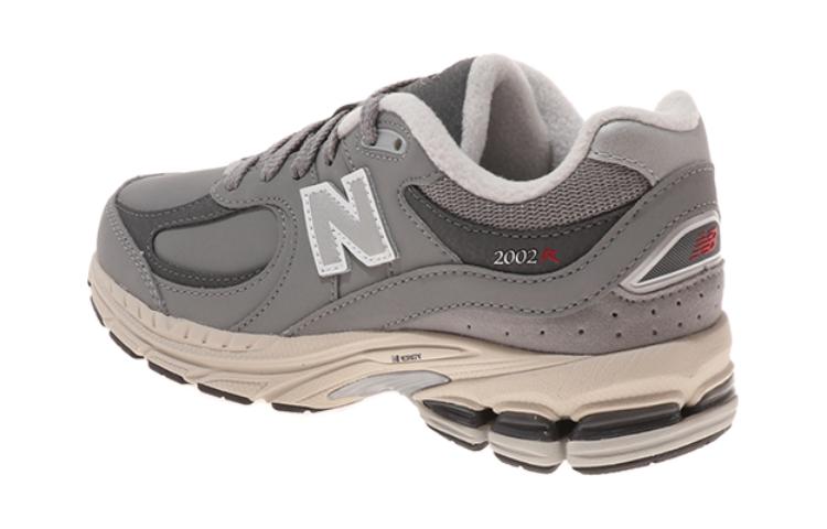 NB 2002R Детские кроссовки Low Top Серый New Balance — фото 3