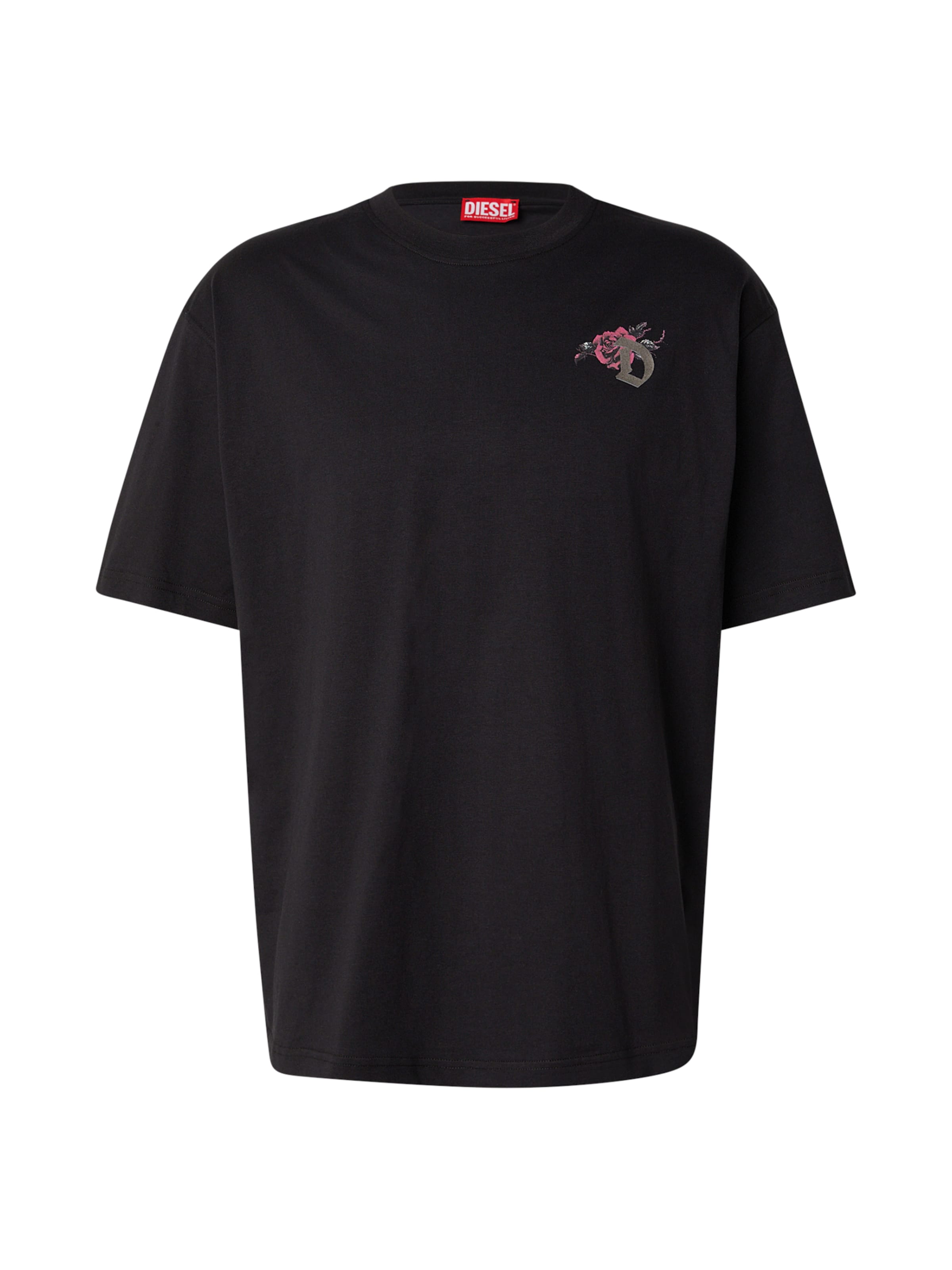 

DIESEL Футболка 'T-BOGGY-V4' в черном цвете