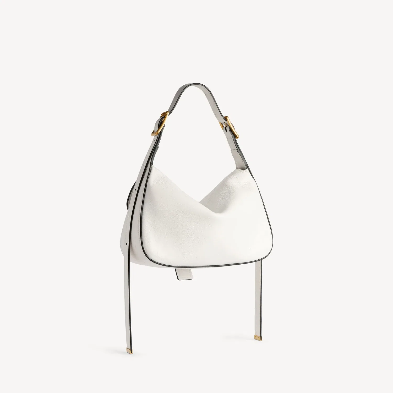 Женская сумка на плечо Clicca Medium цвета «Белый снег» BALENCIAGA — фото 3