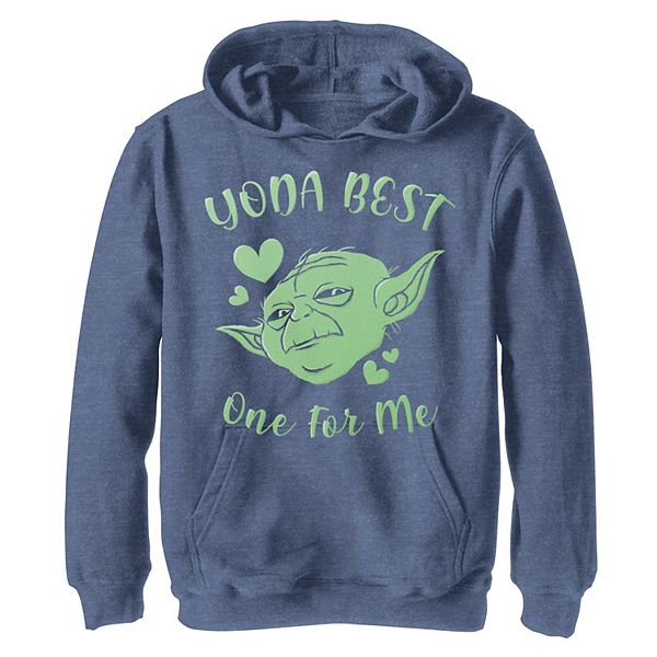 

Детский худи с принтом Yoda Best One Star Wars