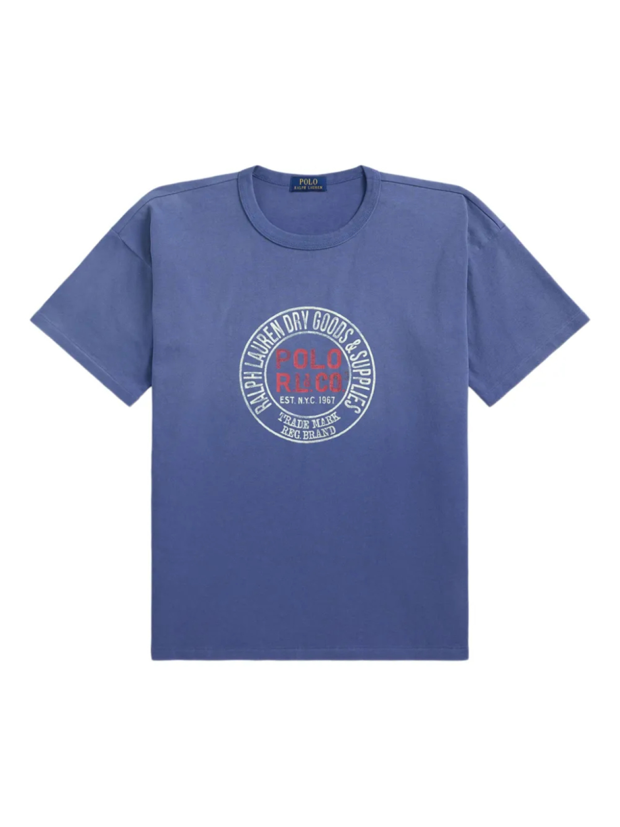 

Polo Ralph Lauren футболка из джерси с графичным принтом, синий