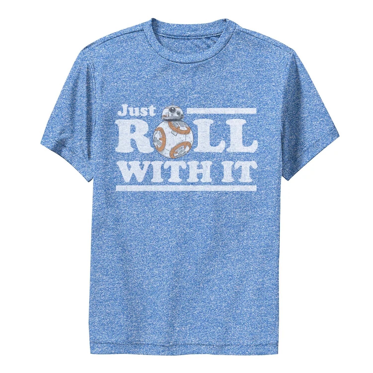 

Футболка Just Roll BB-8 с графикой и рисунком «Последние джедаи» для мальчиков 8–20 лет Licensed Character