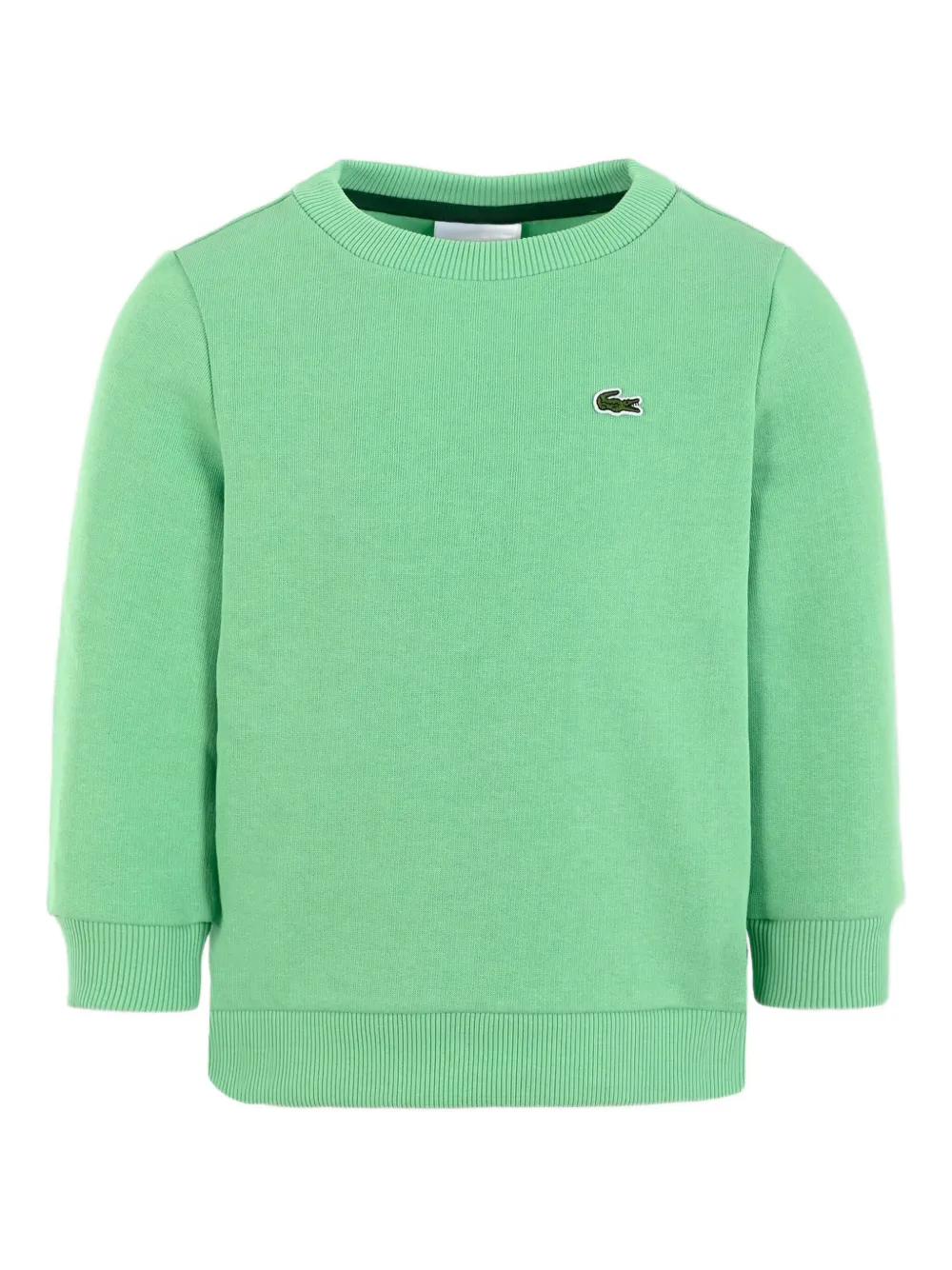 

Толстовка с круглым вырезом и вышитым логотипом Lacoste Kids, зеленый