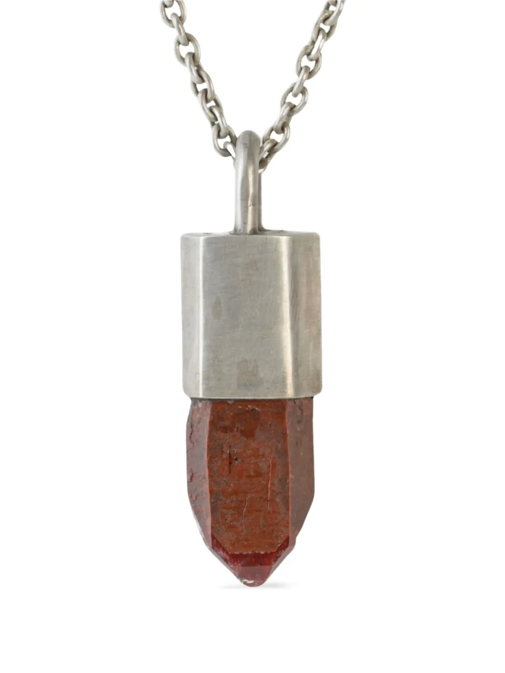 

Колье с кварцем Parts of Four, серебяный