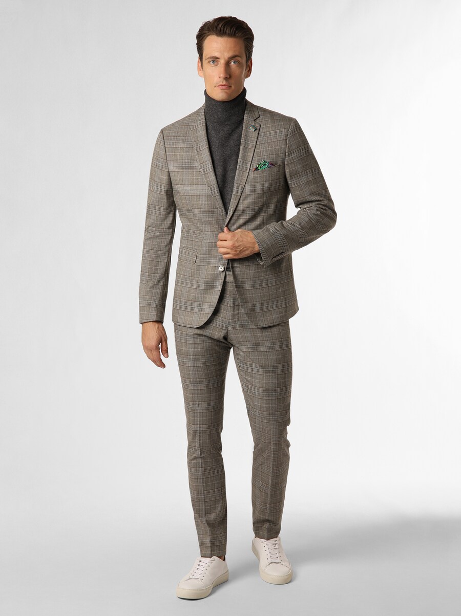 

Приталенный костюм Finshley & Harding London, зеленый