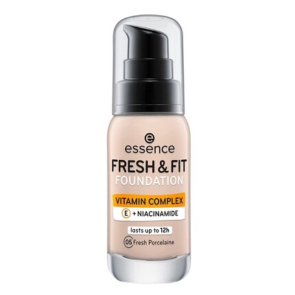 

Essence Fresh & Fit Тональная основа под макияж с витаминами 30 мл — оттенок 05 Fresh Porcelain Nude Vegan