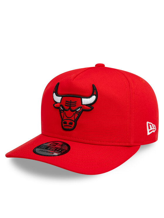 

Бейсболка Chicago Bulls Washed Precurved Golfer 60595274 New Era, красный
