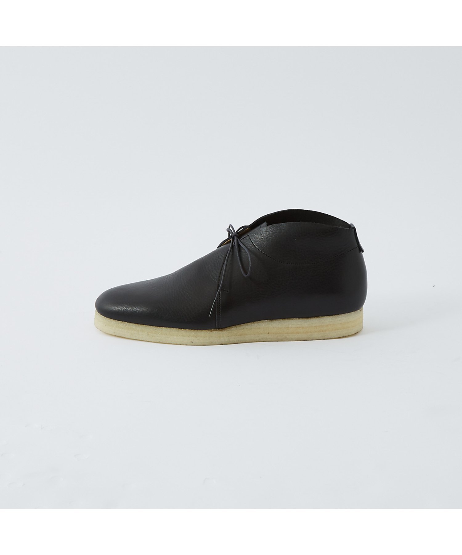 Ботинки-чукка с одной люверсной подошвой из крепа AlfredoBANNISTER, Black — фото 3