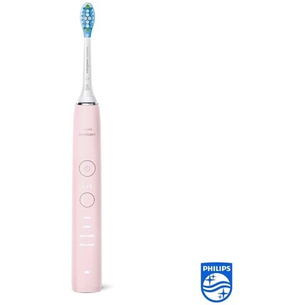 Philips Sonicare Diamondclean 9000 Sonic электрическая зубная щетка с приложением розовая — фото 2