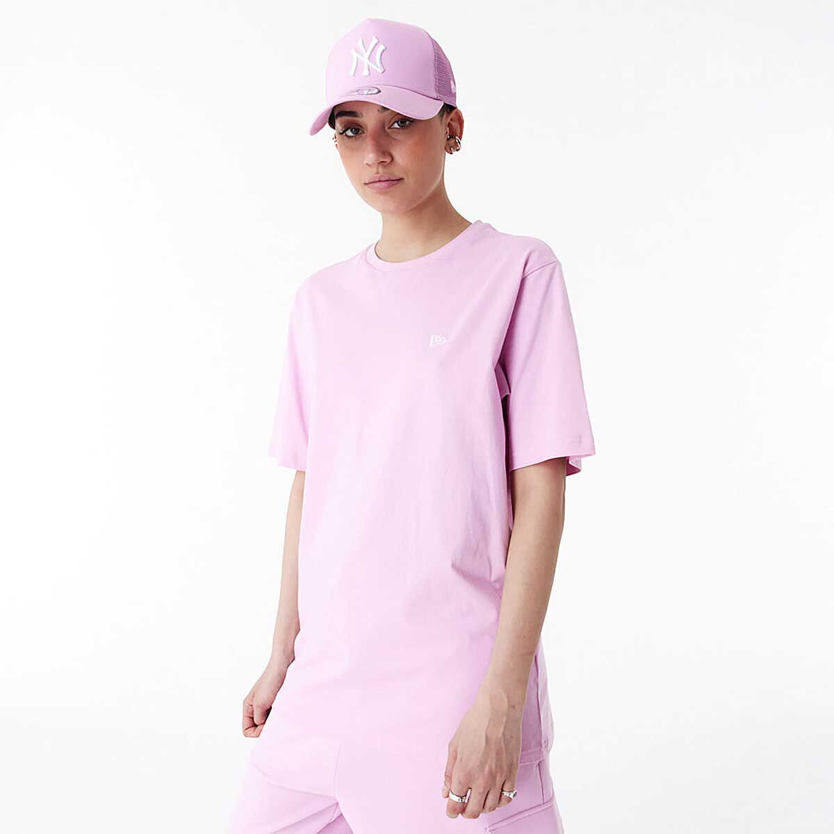 

Футболка NE ESSENTIALS T-SHIRT New Era, цвет Pink