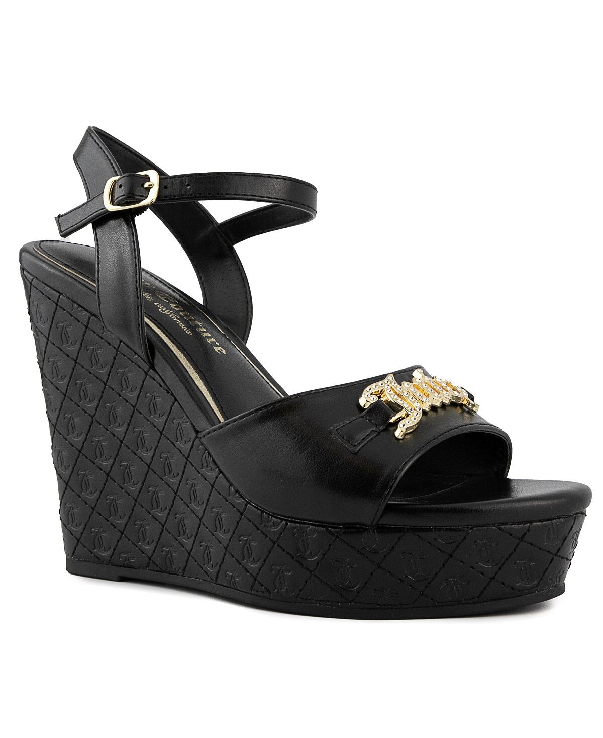 

Женские босоножки на танкетке Harlowe Juicy Couture, черный