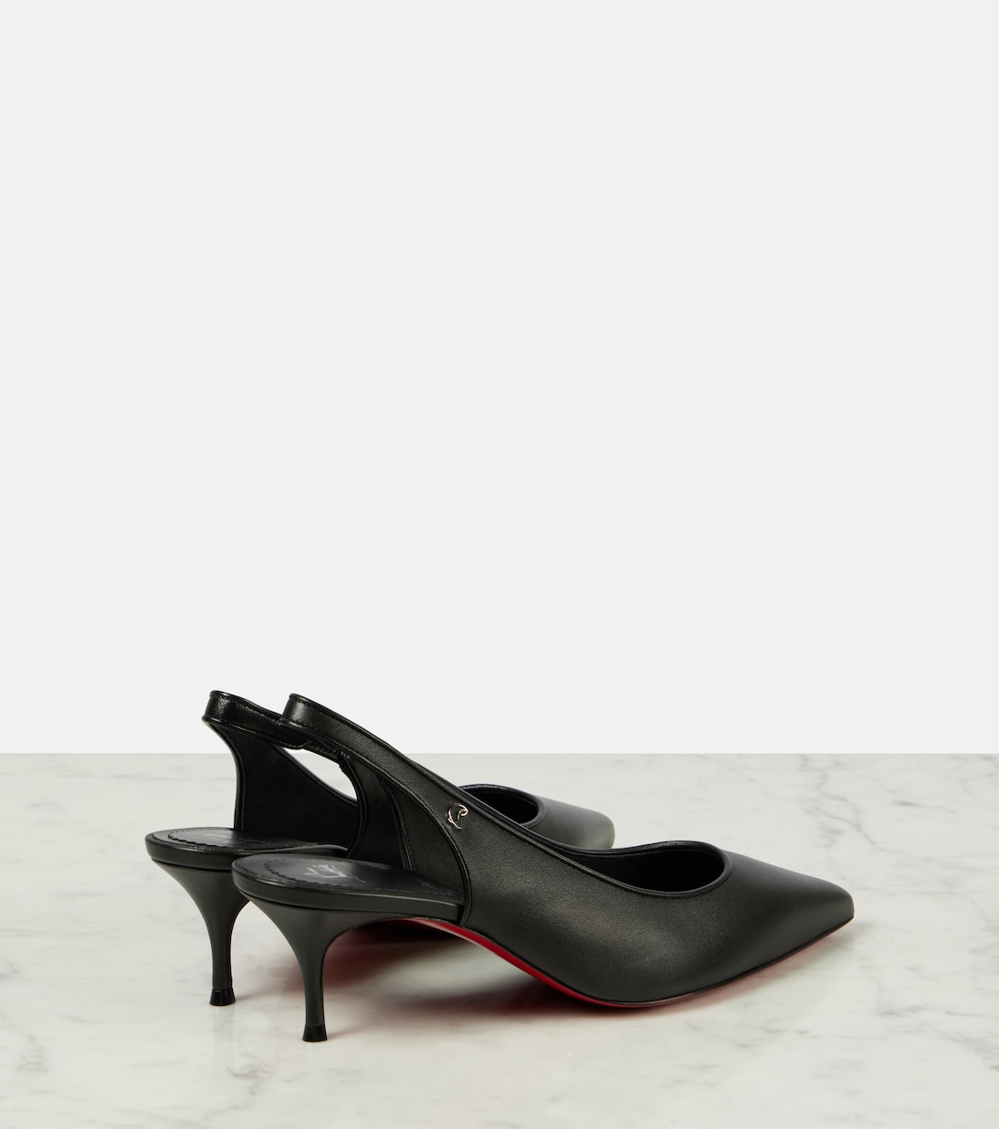 Спортивные кожаные туфли Sporty Kate 55 на ремешке Christian Louboutin, черный — фото 3