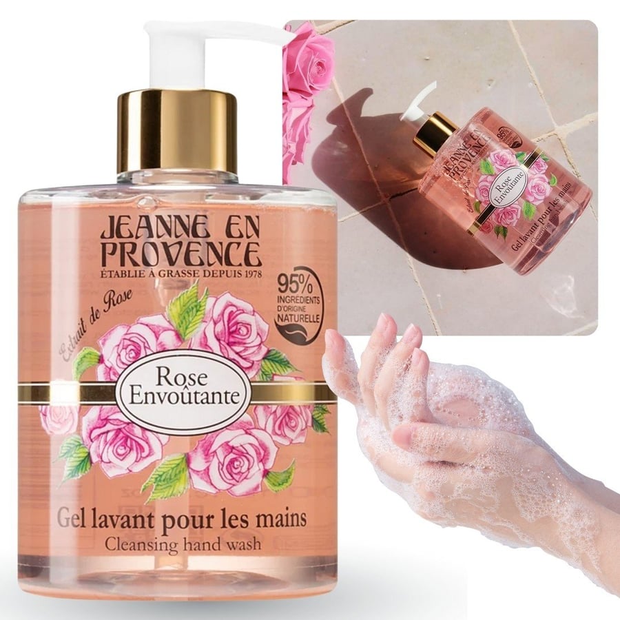 

Jeanne en Provence - Жидкое мыло для рук Rose Envoûtante 500 мл