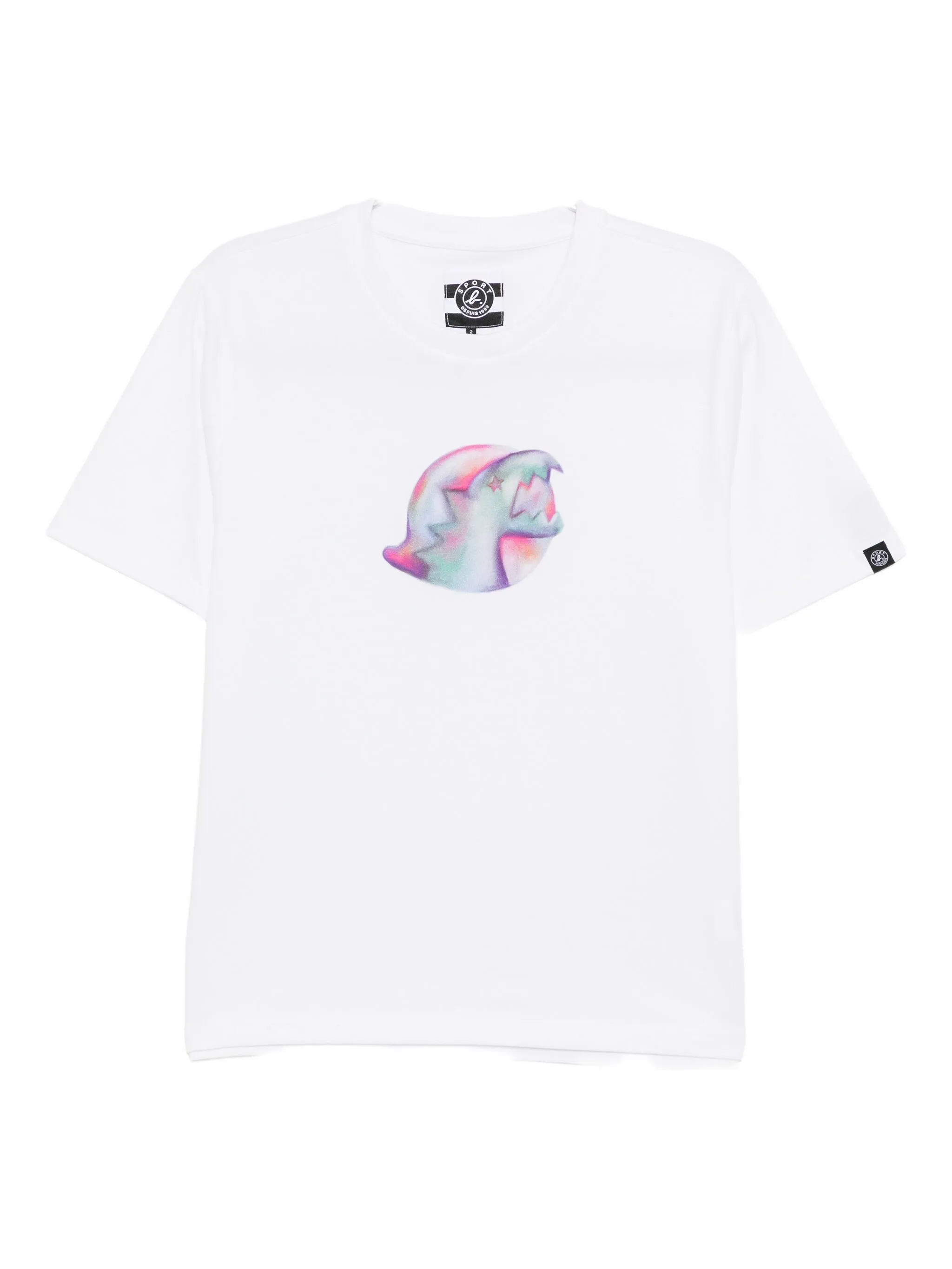 

Футболка с принтом Dino Sport B. By Agnès B., белый