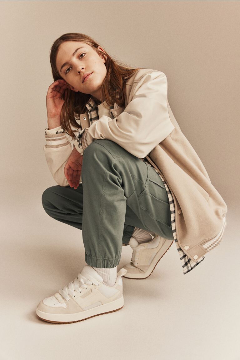 

Брюки-Карго H&M, зеленый