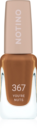 

Лак для ногтей с гелевым эффектом Notino Gel Effect Nail Polish, 367 You're Nuts 10 ml