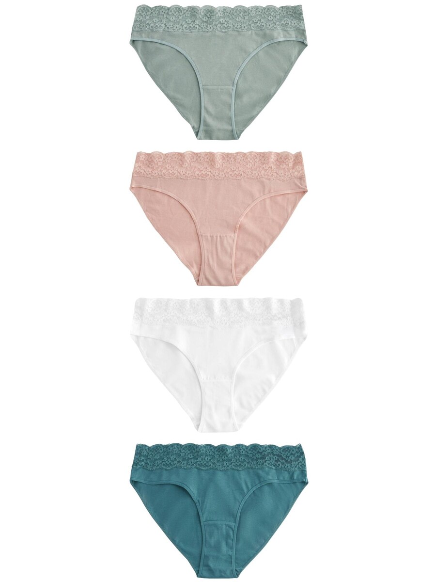 

Трусики Next Panty, цвет grey/dusky pink/white