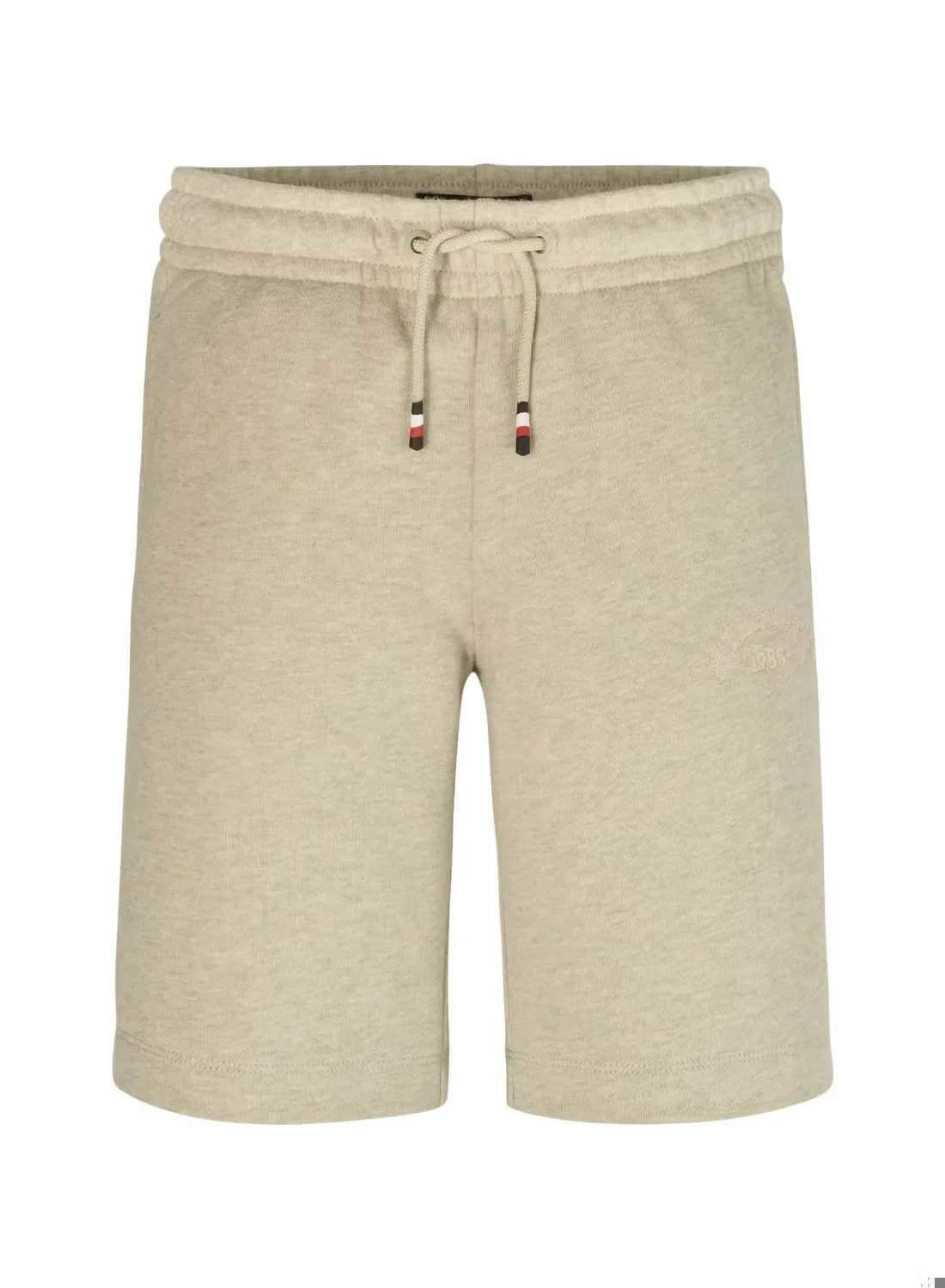 Шорты из футера с логотипом Monotype 1985 Tommy Hilfiger, оливковый