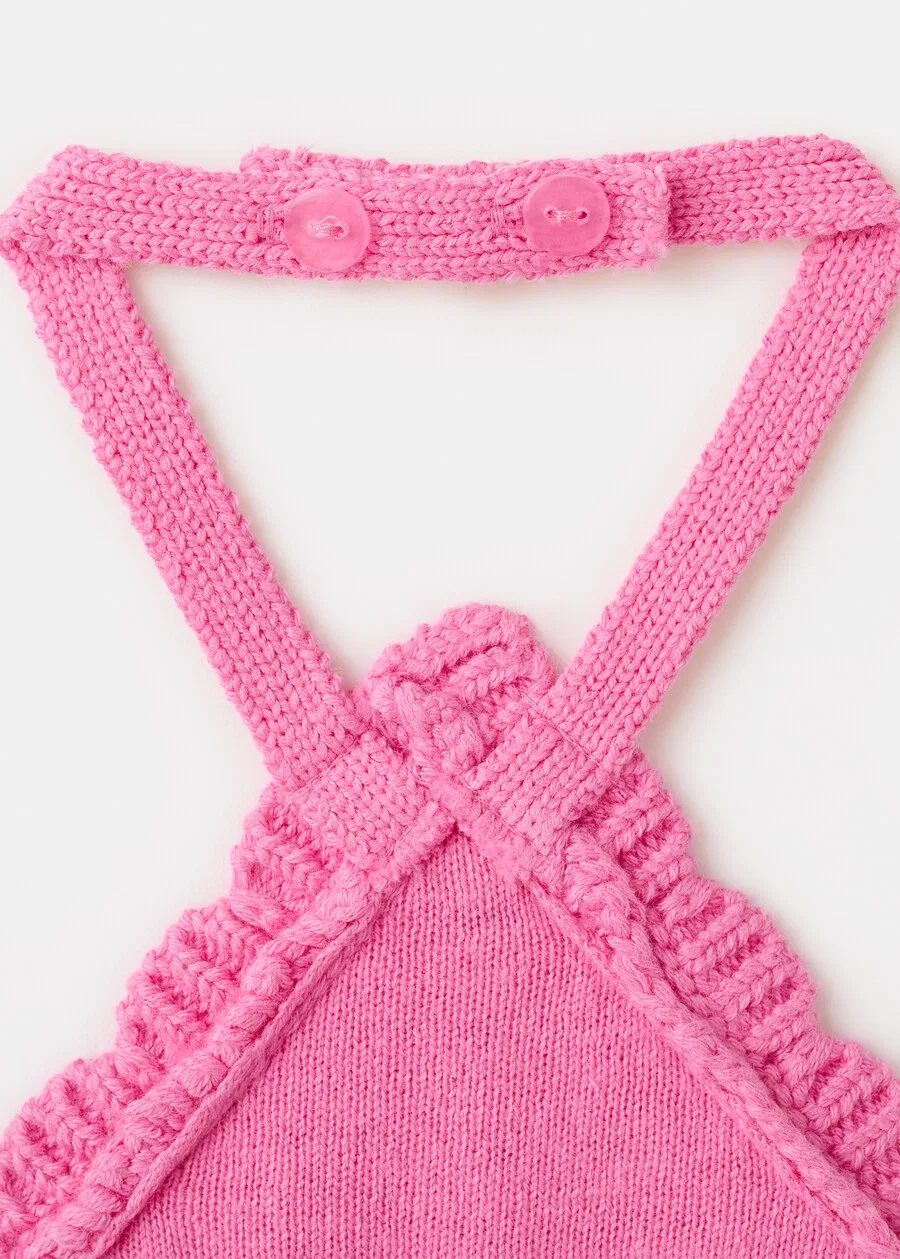 Детский топ MANGO KIDS 'AYLIN' розового цвета — фото 4