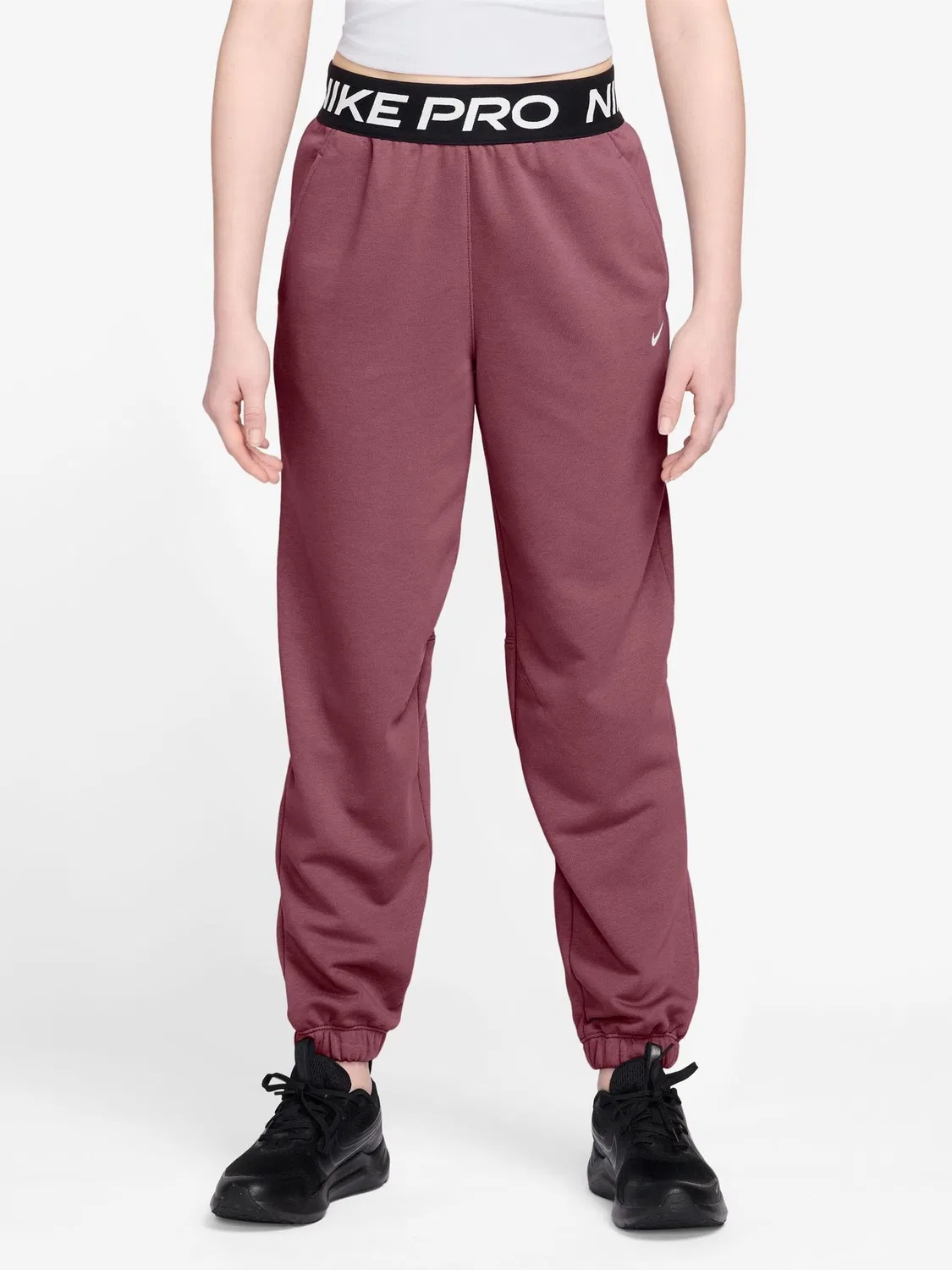 Джоггеры Nike Pro Dri-FIT Fleece Nike, Pink Smoke