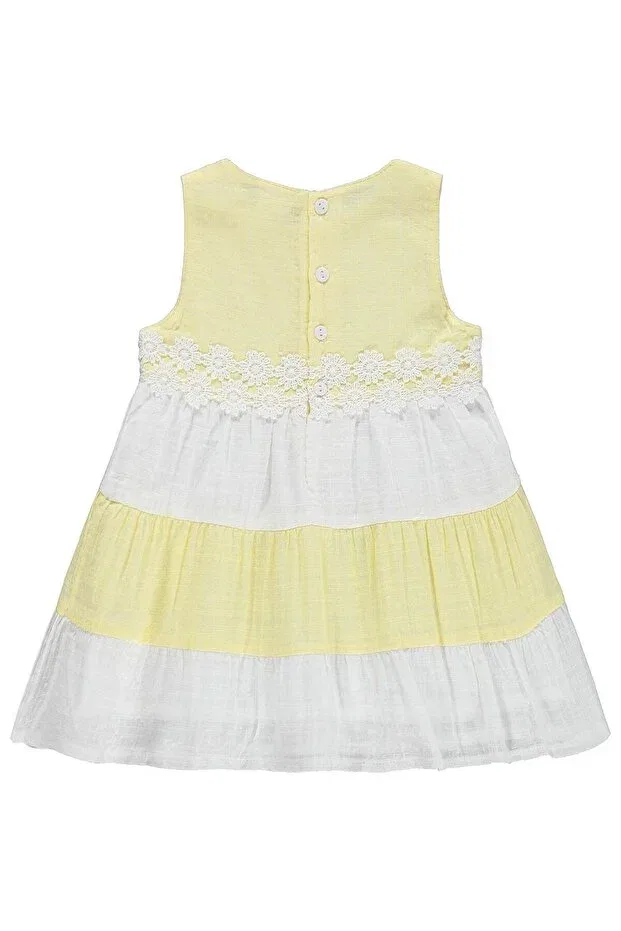 Детское платье для девочек кружевное Civil Baby, Yellow — фото 2
