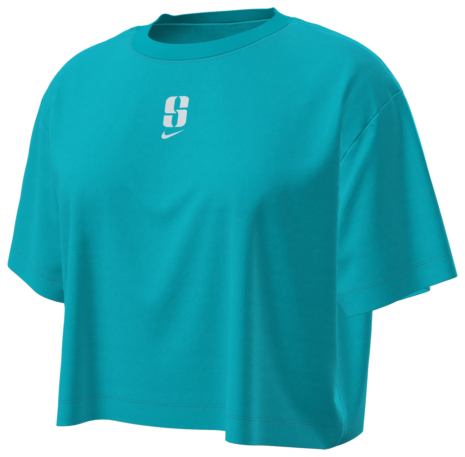 Женская футболка с принтом Nike Sabrina SS Tee, Nike, Dusty Cactus — фото 3