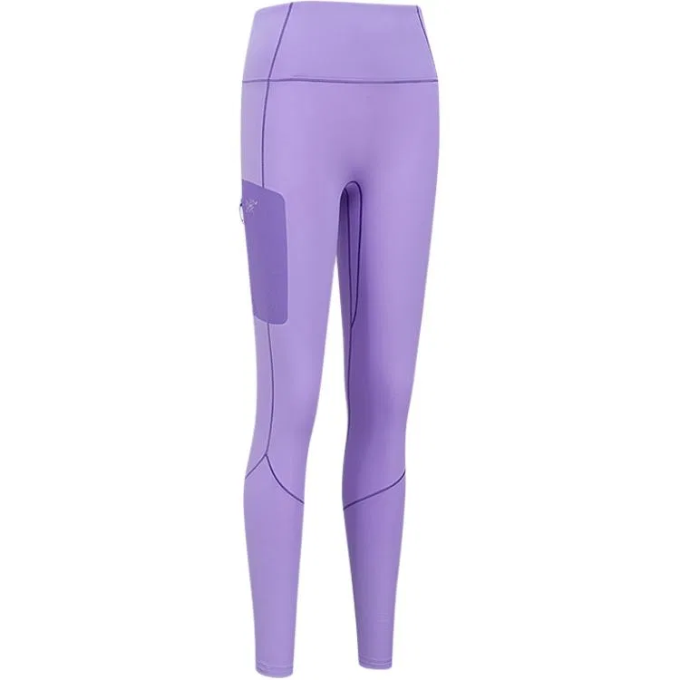 Женские утепленные леггинсы RHO Arcteryx, Mountain Aster/Light Silver Phantom Purple/Aster/Lt Iola