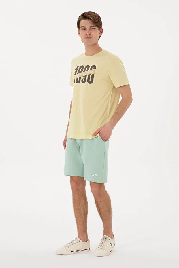 Мужские шорты с заниженной талией U.S. Polo Assn., Water Green — фото 3
