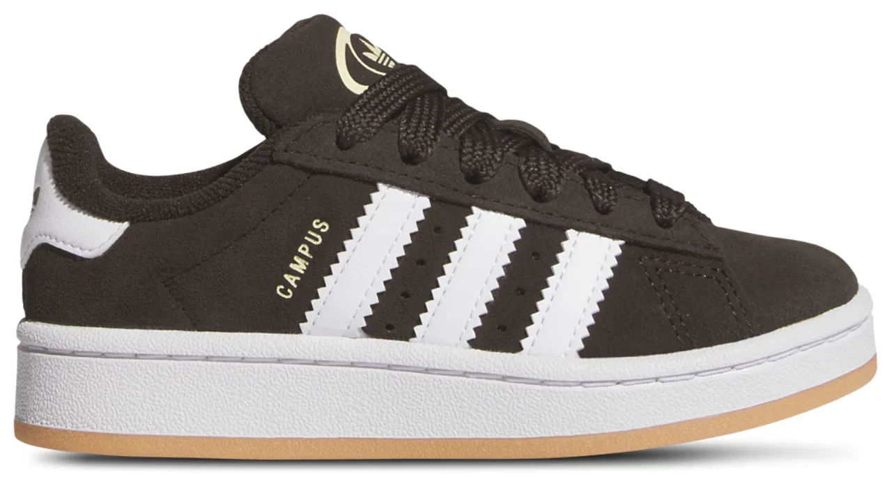 Кеды для мальчиков Campus 00s Adidas, цвет Aurora Coffee/Ftwr White/Gum