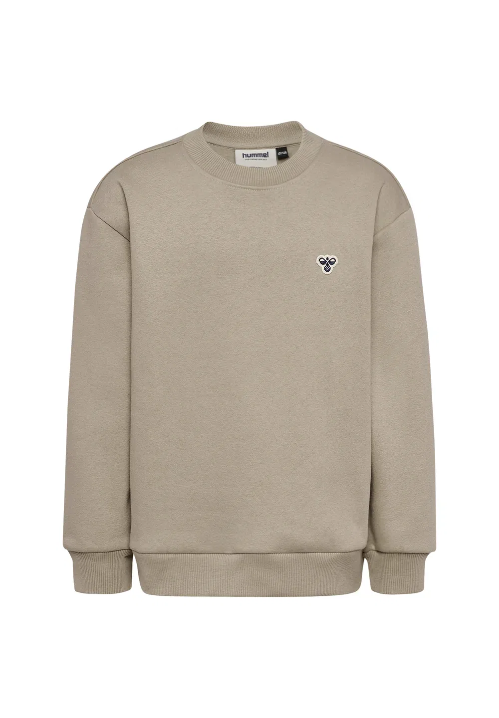 Свитшот с круглым вырезом, унисекс Hummel, Vintage Khaki