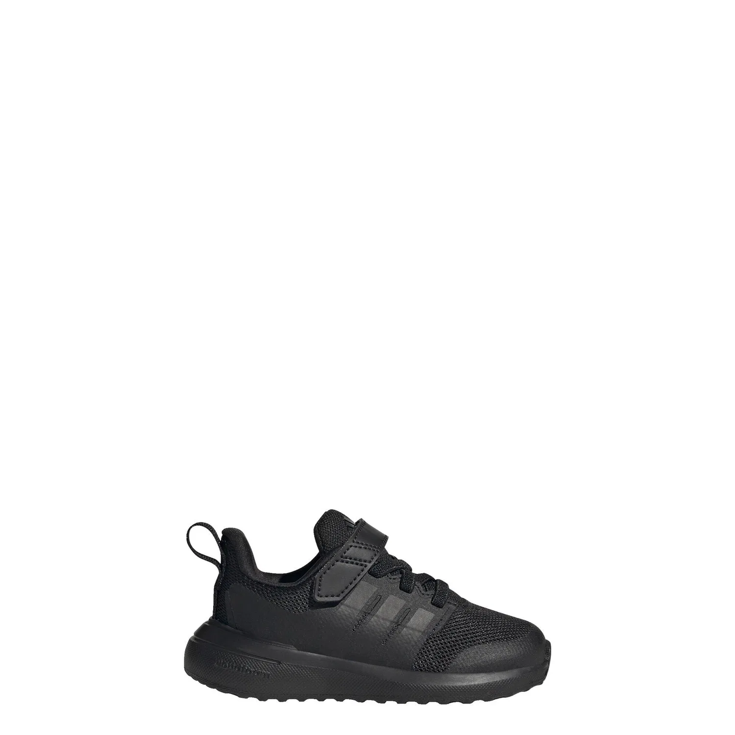 Детские кроссовки с эластичными шнурками FortaRun 2.0 Cloudfoam Adidas, Schwarz Carbongrau