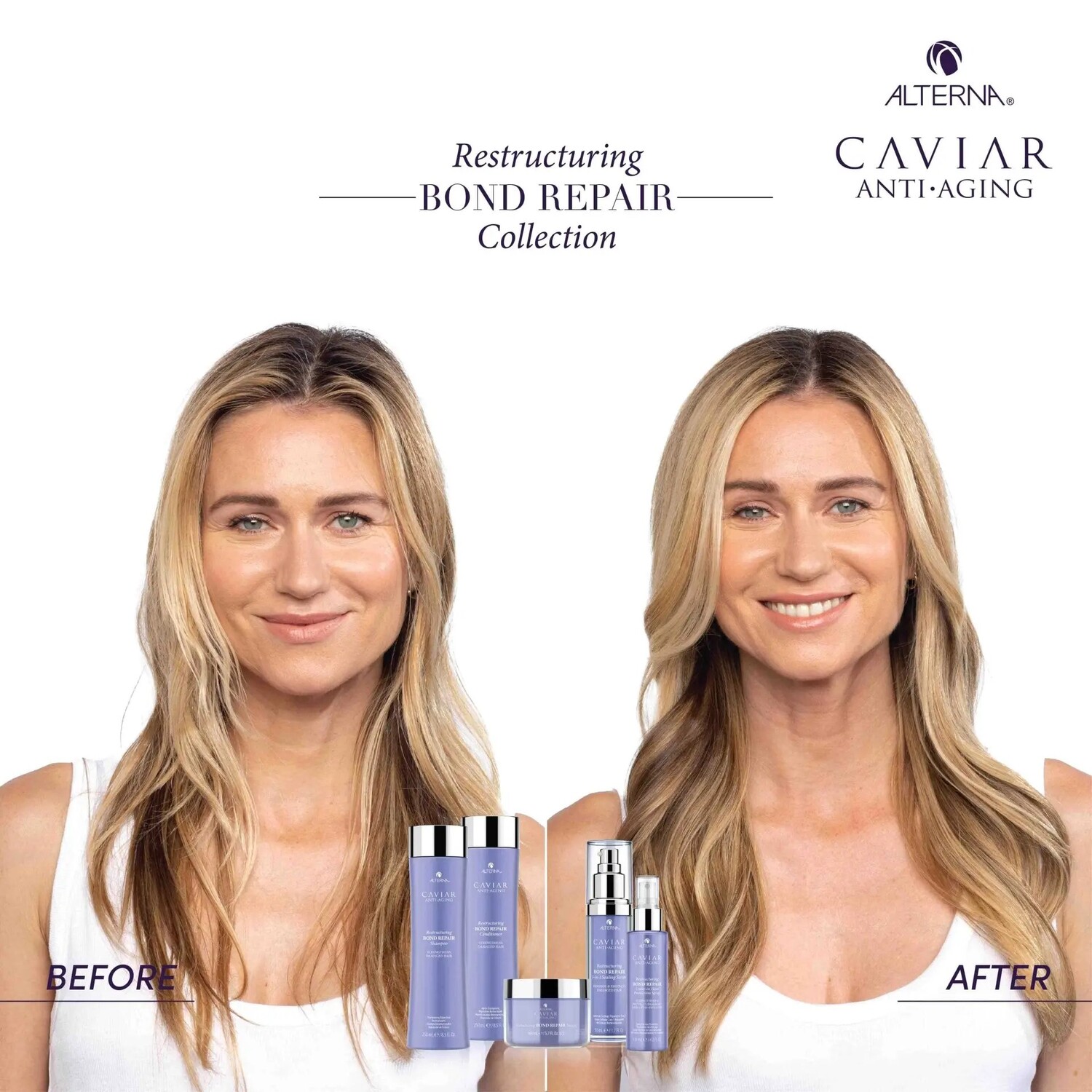 Восстанавливающий кондиционер Alterna Caviar Anti-Aging Restructuring Bond, 1000мл — фото 4