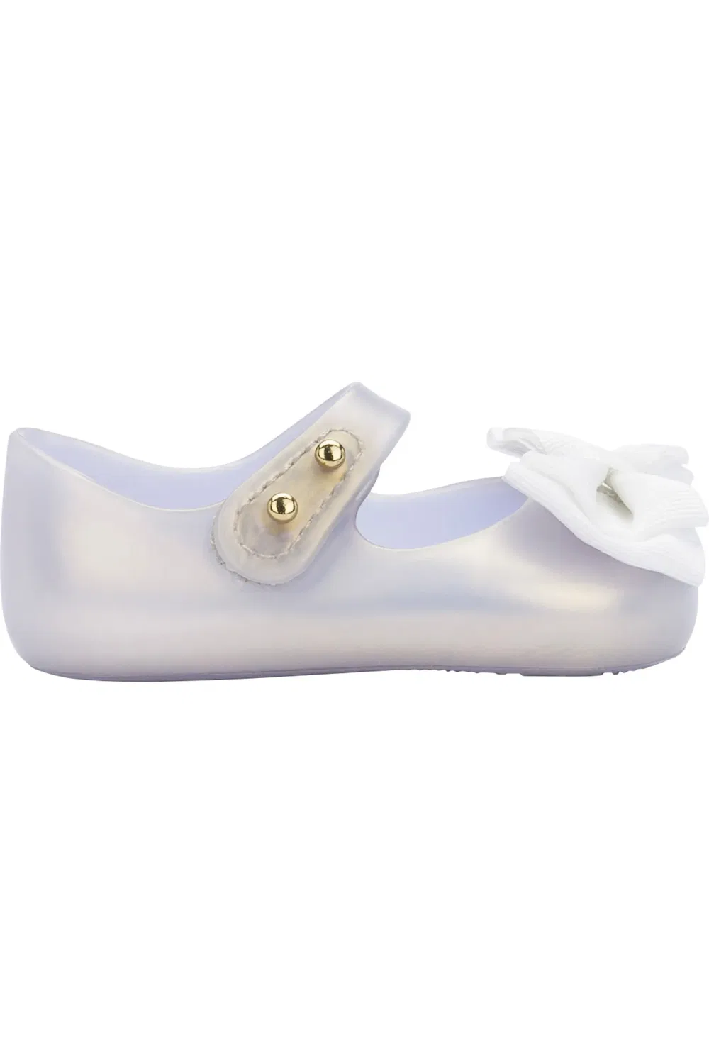 Детские туфли Мэри Джейн с бантом ароматизированные My First Melissa Mini Melissa, Pearly White — фото 2