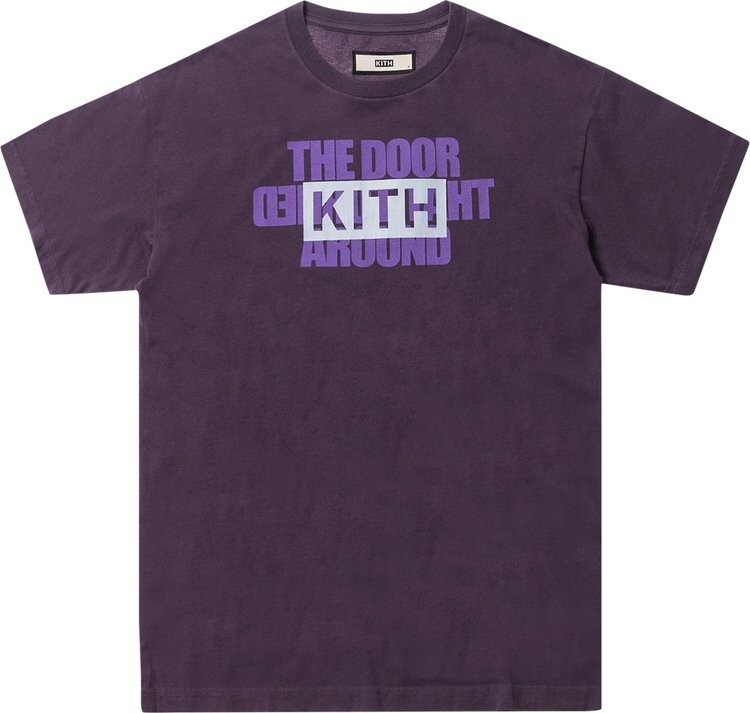 

Футболка Kith World Tour Tee 'Purple', фиолетовый