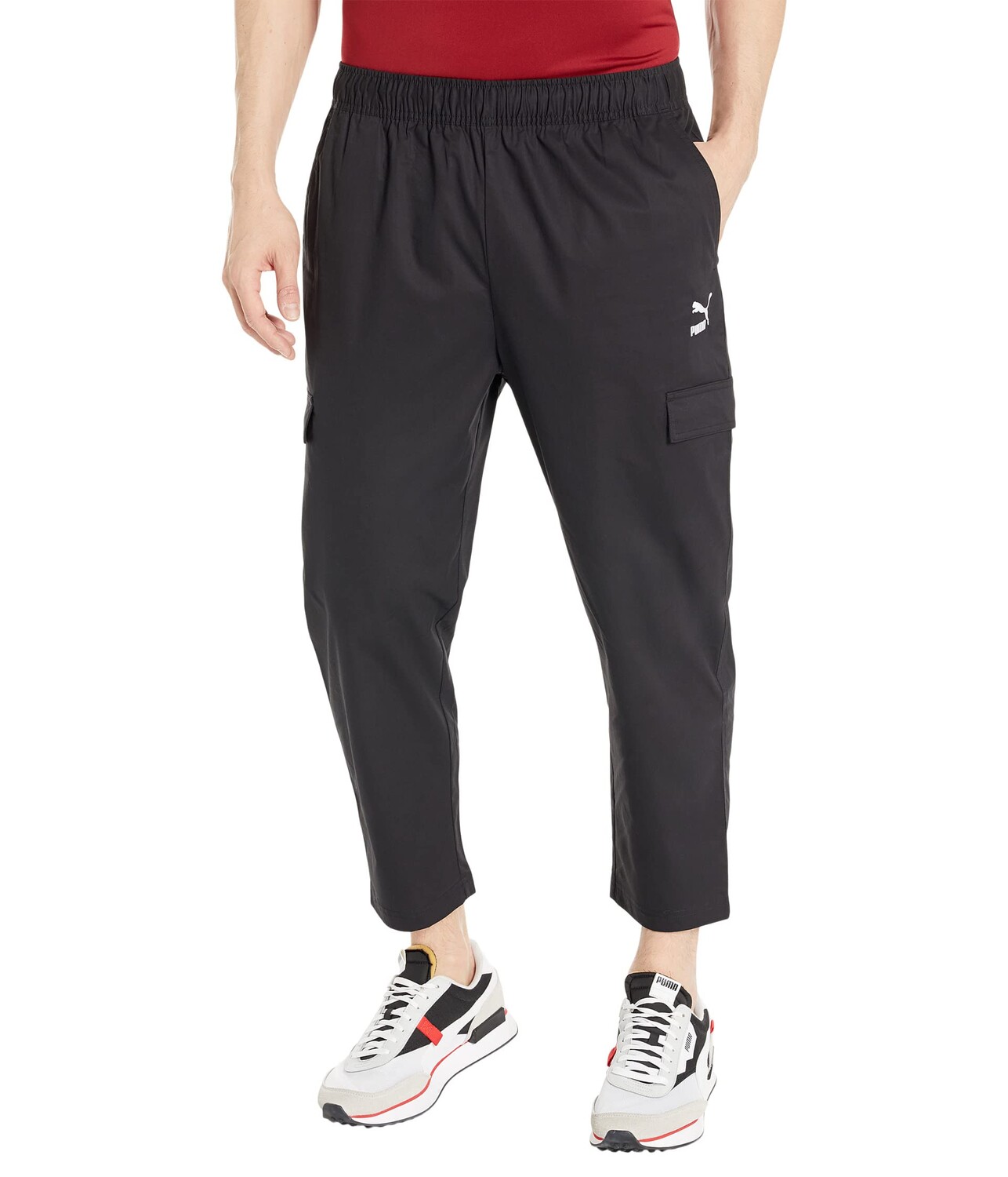 

Брюки с высокой посадкой PUMA, Classics Woven Pants, Серый, Брюки с высокой посадкой PUMA, Classics Woven Pants