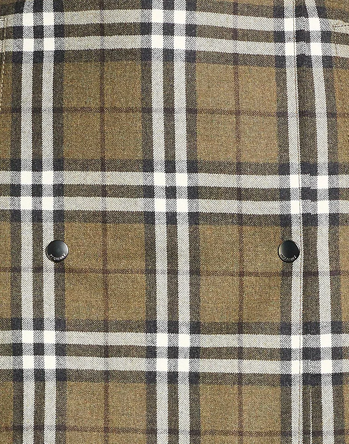 Женская юбка-запах шерстяная Burberry, темно-зеленый — фото 4