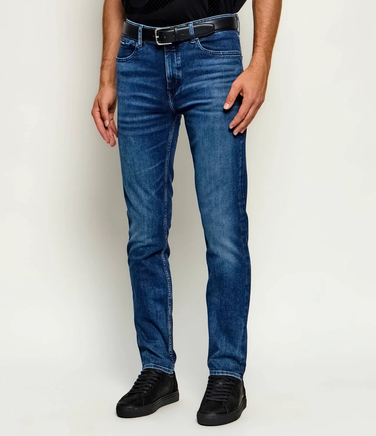 Джинсы slim fit C-Delaware Boss, темно-синий
