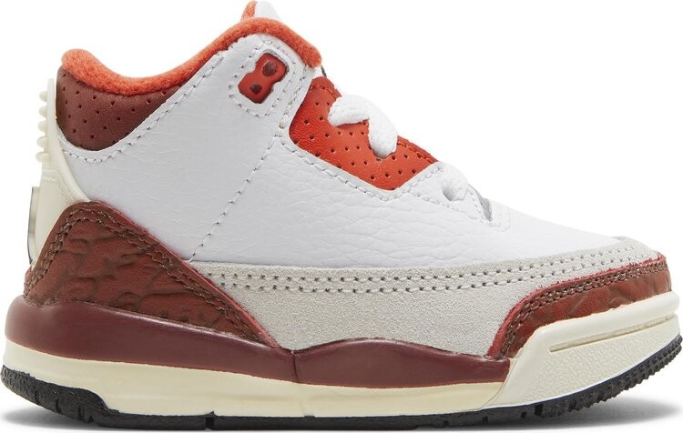 

Кроссовки Air Jordan 3 Retro TD Mars Stone, белый