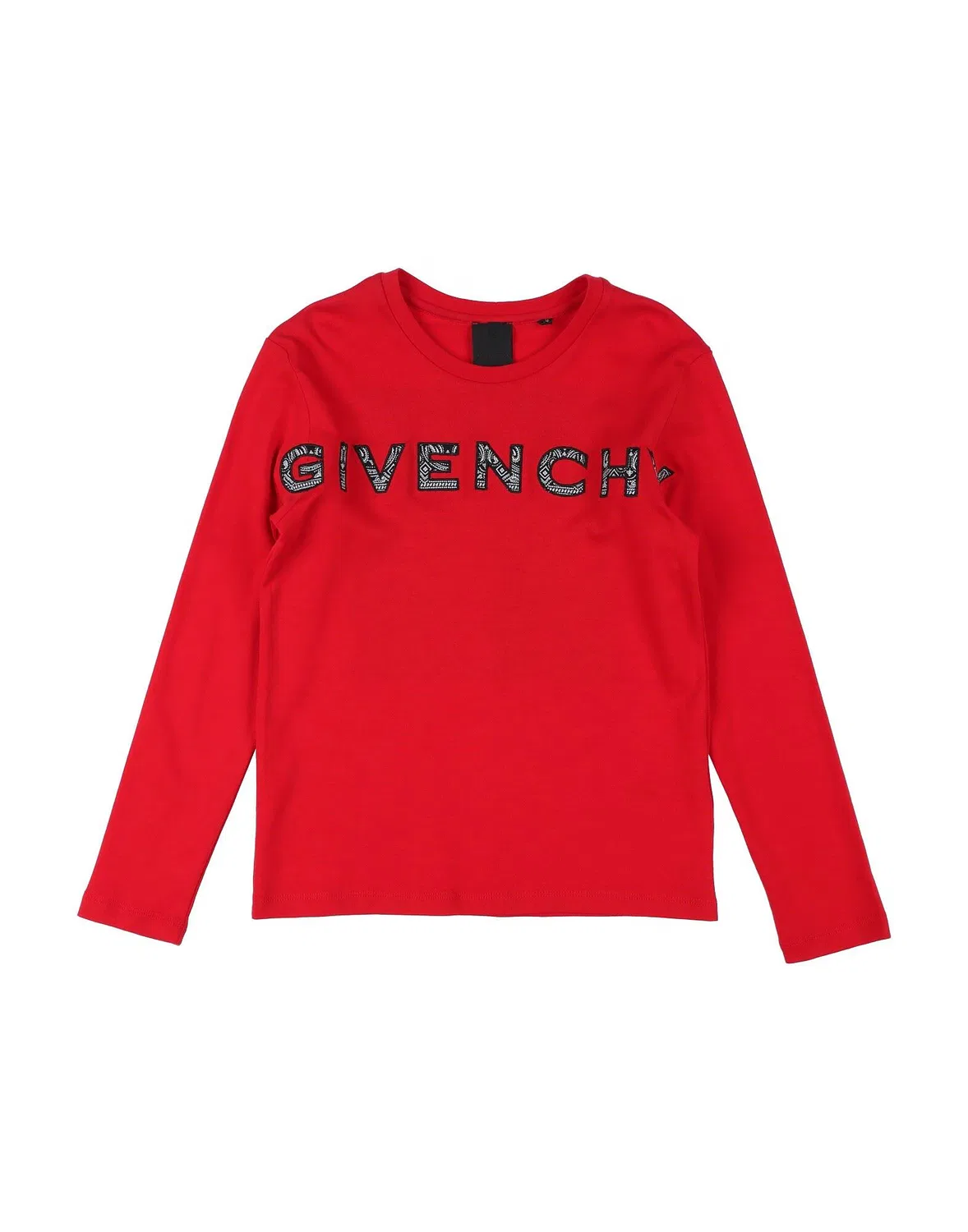 Детская футболка с длинным рукавом Givenchy, красный