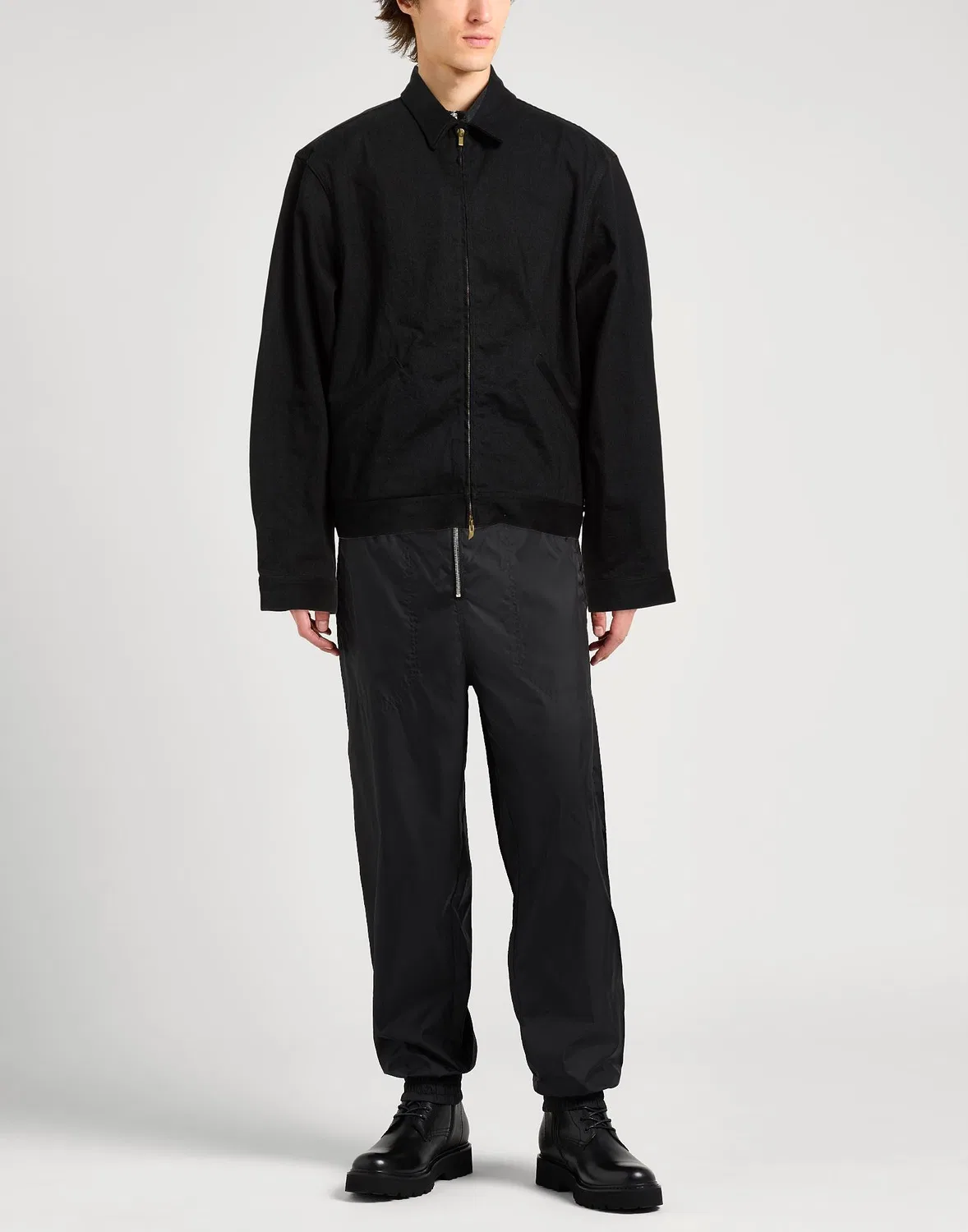 Мужская джинсовая куртка деним Fear Of God, черный — фото 2