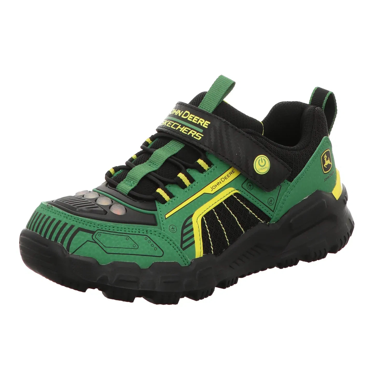 Слипоны зеленый Skechers, зеленый