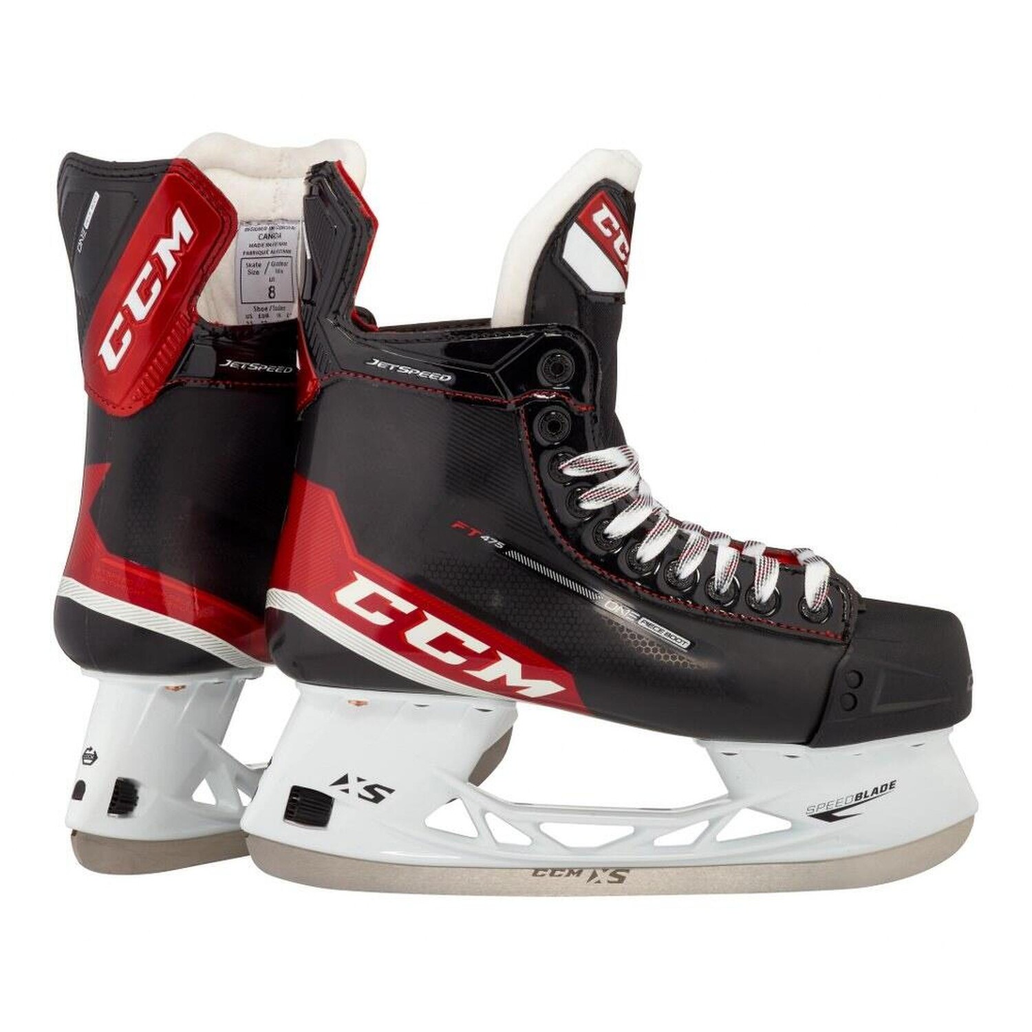 

Коньки хоккейные CCM Jetspeed FT475 Regular, черный