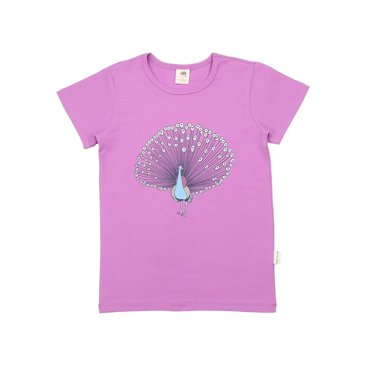 Футболка с принтом Fancy Peacocks Walkiddy