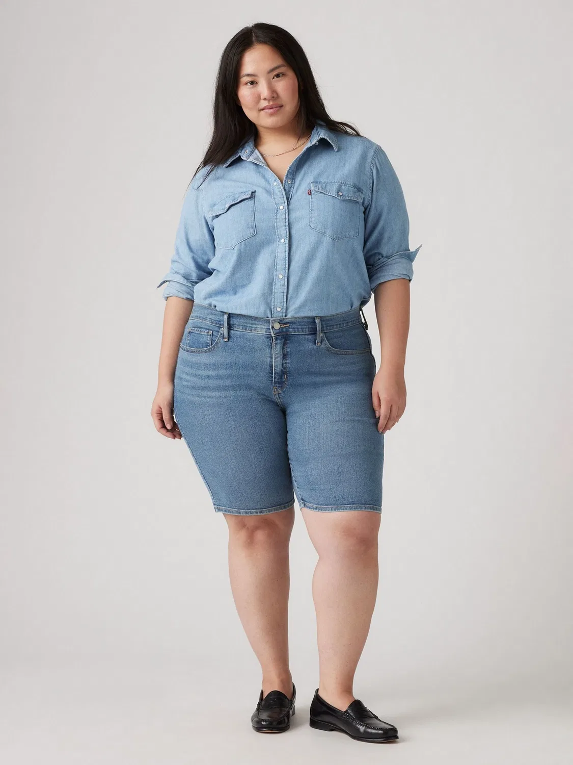 Бермуды shaping Levi's, Camp Denim Blue