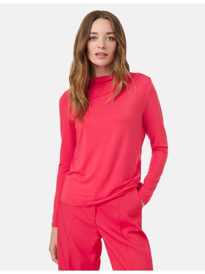 

Футболка TAIFUN Langarm Rundhals, цвет cherry red