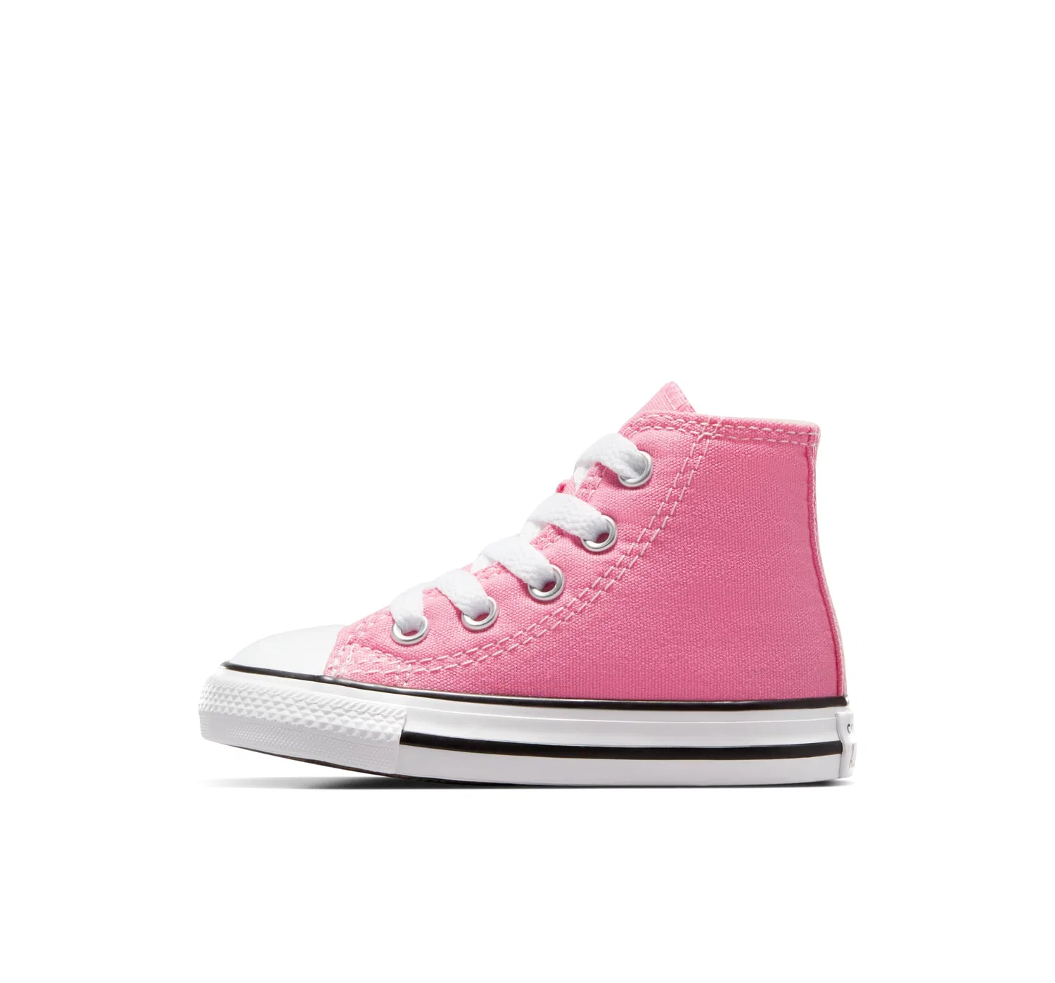 Детские кроссовки для девочек с металлическим покрытием Converse, Pink — фото 2