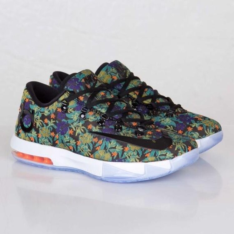 

Кроссовки Nike KD 6 Ext QS 'Floral', многоцветный, Серый, Кроссовки Nike KD 6 Ext QS 'Floral', многоцветный
