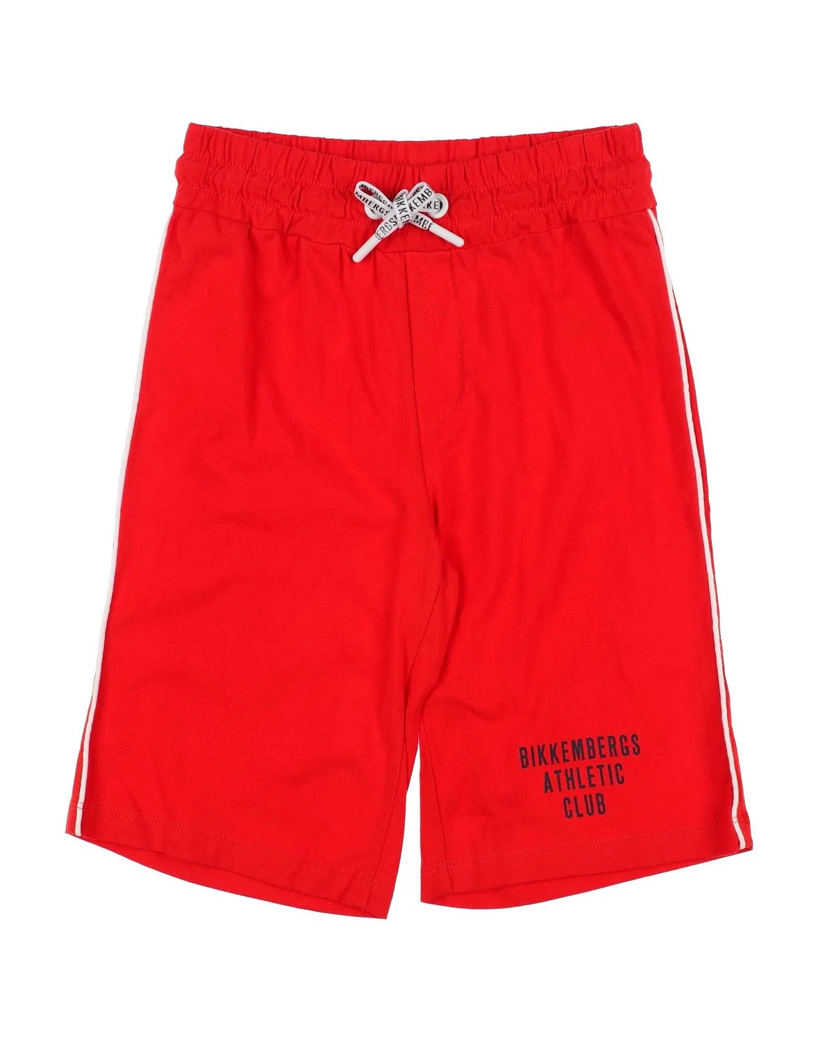 Шорты с логотипом Bikkembergs, красный