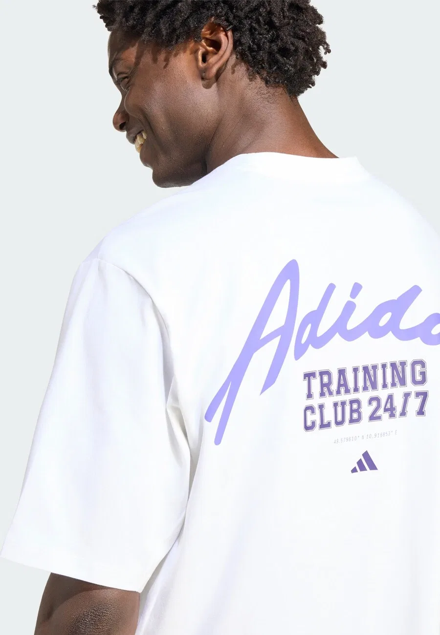 Спортивная футболка ADIDAS PERFORMANCE Performance Shirt 'PrimeLift Essentials' белого цвета — фото 3